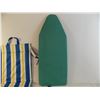 Image 2 : *Small ironing board, vintage seat cushion, metal whiteboard/magnetic