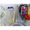Image 4 : Glass Oven dishes + various utensils - well used