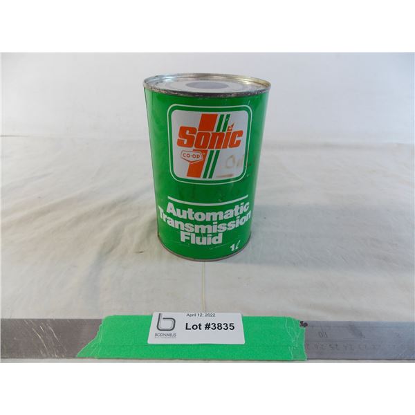 Sonic Automotive Transmission Flush Can - full - 1 litre