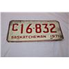 Image 2 : Saskatchewan 1971 License Plate