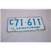 Image 2 : Saskatchewan 1976 License Plate