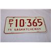 Image 2 : Saskatchewan 1975 License Plate