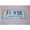 Image 2 : Saskatchewan 1976 License Plate