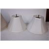 Image 4 : 4 Lamp shades and decorative glass bowls