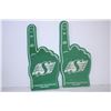 Image 2 : Saskatchewan Roughriders foam fingers