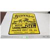 Image 1 : Buffalo motor oil enamel sign - 24x24
