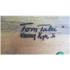 Image 7 : Wooden goose - 24" long - signed Tom Taber Hersey Kyle Sr.