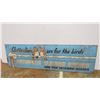 Image 7 : Win cash CFQC Radio tin sign - double sided (both sides different) - 70" x 21"