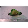 Image 1 : Green art glass piece