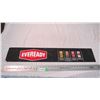 Image 1 : Eveready battery - metal sign - 33x6 (double sided, french + english)