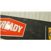 Image 4 : Eveready battery - metal sign - 33x6 (double sided, french + english)