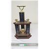 Image 1 : Draggins car show trophy - 1989 - 21" tall
