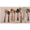 Image 2 : (14) mixed cutlery, forks, spoons, (2) rogers, (1) 1952 coronation, others