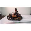 Image 4 : Wooden police motorcycle with sidecar - 20x15