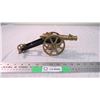 Image 1 : Vintage brass cannon - 10" long