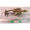 Image 2 : Vintage brass cannon - 10" long