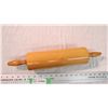 Image 2 : Vintage rolling pin - 18" long - wood