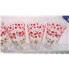 Image 3 : (6) Retro glass tumblers