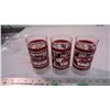 Image 3 : 3X THE BID PRICE - McDonalds coca-cola glasses