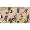 Image 4 : (25) NHL Hockey players (plastic + metal with 4 nets)