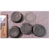 Image 3 : Jar tops, Northwest auctions picture thermometer