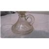 Image 4 : Clear oil finger lamp with chimney (Victorian)