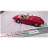 Image 3 : Pressed metal toy car - red