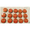 Image 2 : (15) Jerome's Cherry Melville SK bottle caps (cork lined) - new old stock