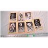 Image 1 : (7) Beehive Hockey picture cards - Gordie Howe, Charlie Burns, Elmer Vasko, Bob Nevil