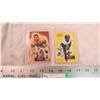 Image 1 : (2) 1955 Bowman Football cards - Edward Bell, Tom Dahms