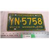 Image 1 : 1959 Michigan license plate