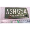 Image 1 : Washington license plate