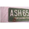Image 2 : Washington license plate