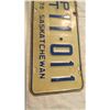 Image 3 : 1976 Saskatchewan license plate