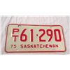 Image 2 : 1975-76 Saskatchewan license plate