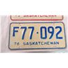 Image 3 : 1975-76 Saskatchewan license plate
