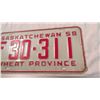 Image 3 : 1958 Saskatchewan license plate