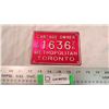 Image 1 : 1976 Cartage owner metropolitan Toronto plate - 5.5x4