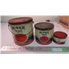 Image 1 : (3) Huskie grease tins - sold as a set