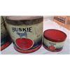 Image 3 : (3) Huskie grease tins - sold as a set