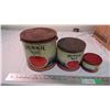 Image 6 : (3) Huskie grease tins - sold as a set