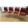 Image 1 : 4X THE BID PRICE - Wooden chairs - Royal Metal Smith Falls