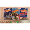 Image 1 : (3) Hotwheels 1:64 toys