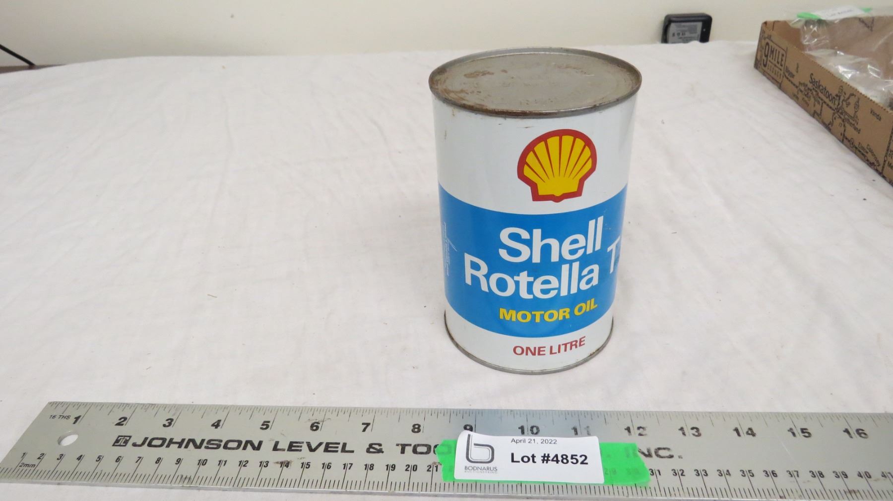 Shell Rottal Shell Rotella Tin - full