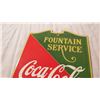 Image 3 : Coca Cola porcelain sign - 6x6.5"