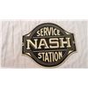 Image 2 : Nash Station porcelain sign - 8x6.5"