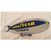 Image 2 : Goodyear Tire porcelain sign - 3x9"