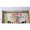 Image 2 : Eagle Glydol 2" flange porcelain sign - 20x16" (double sided)