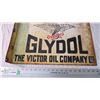 Image 3 : Eagle Glydol 2" flange porcelain sign - 20x16" (double sided)