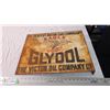Image 6 : Eagle Glydol 2" flange porcelain sign - 20x16" (double sided)
